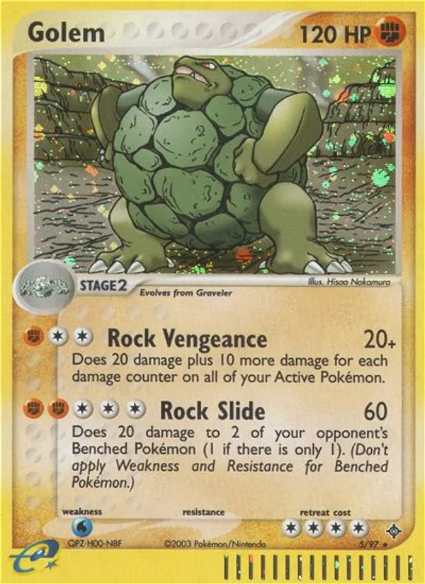 Golem, holofoil (ex3-5_h)