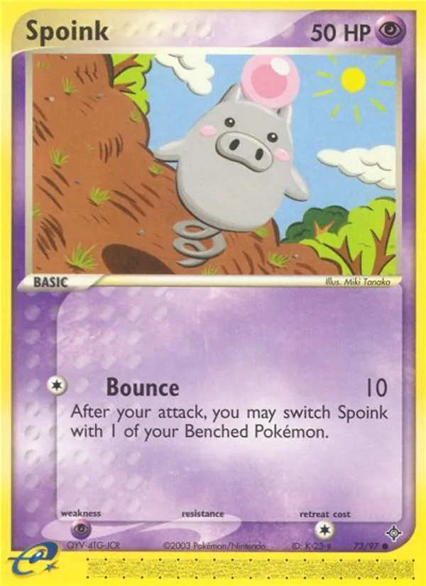 Spoink, normal (ex3-73)