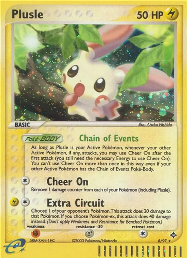 Plusle, holofoil (ex3-8_h)