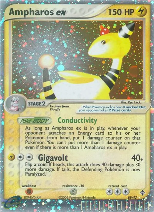 Ampharos ex, holofoil (ex3-89_h)