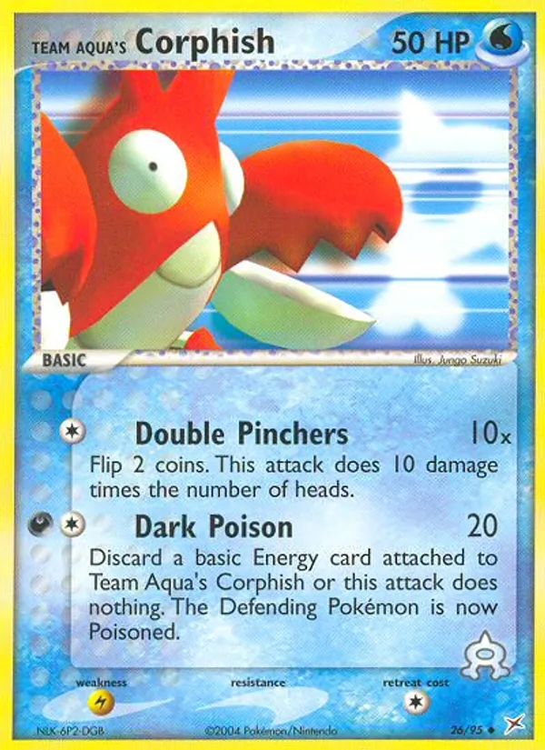 Team Aqua's Corphish, normal (ex4-26)
