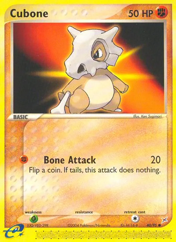 Cubone, normal (ex4-40)
