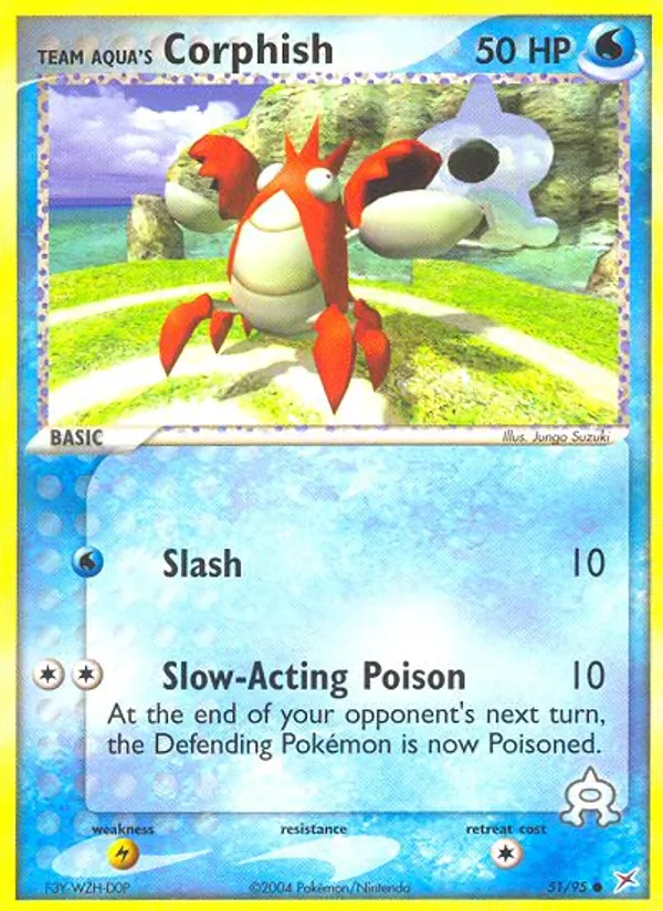 Team Aqua's Corphish, normal (ex4-51)