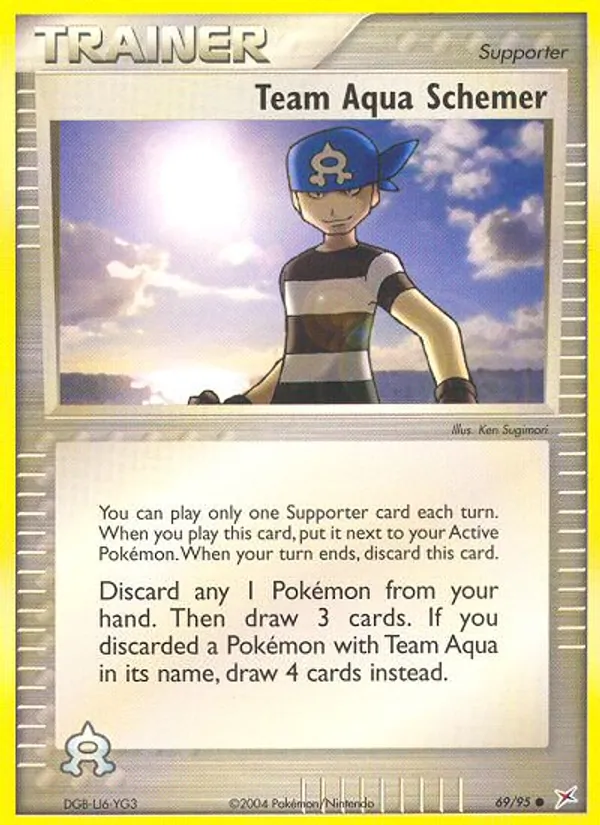 Team Aqua Schemer, normal (ex4-69)