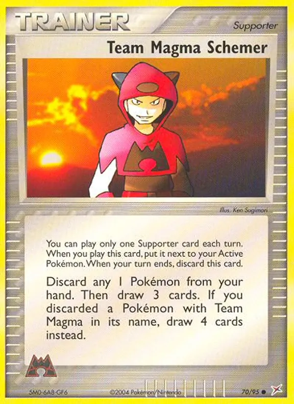 Team Magma Schemer, normal (ex4-70)