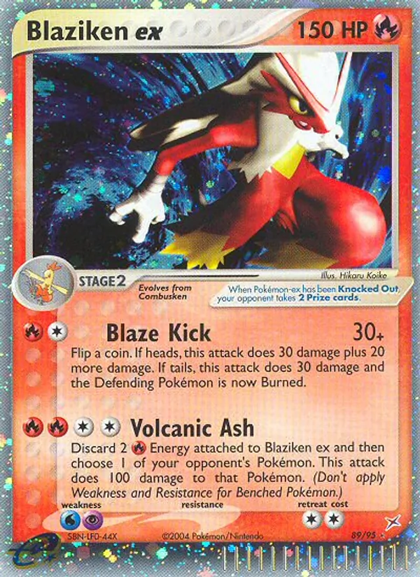 Blaziken ex, holofoil (ex4-89_h)