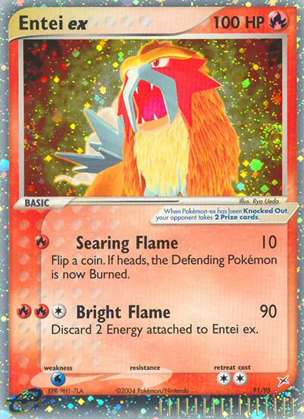Entei ex, holofoil (ex4-91_h)