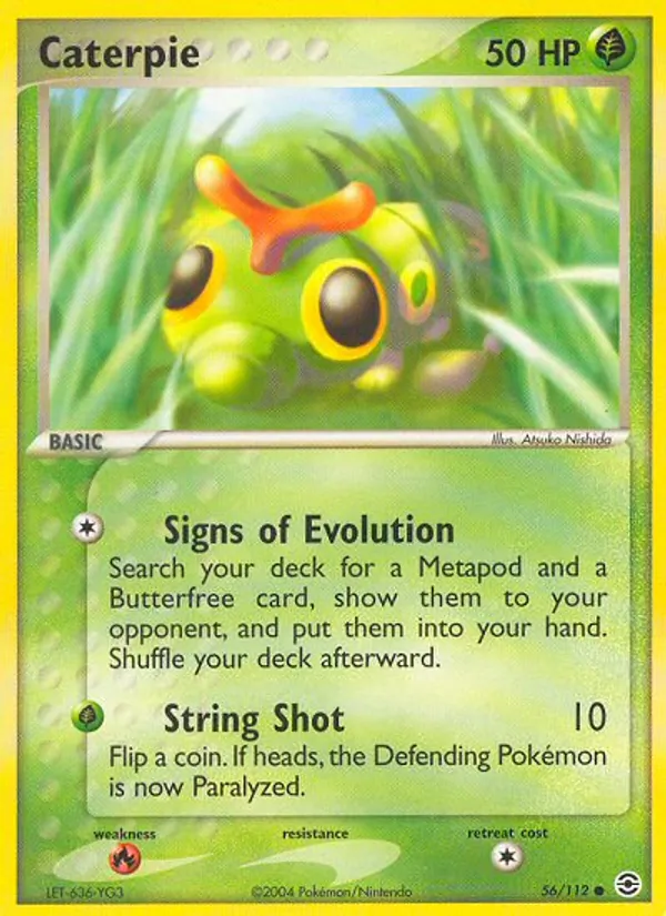 Caterpie, normal (ex6-56)