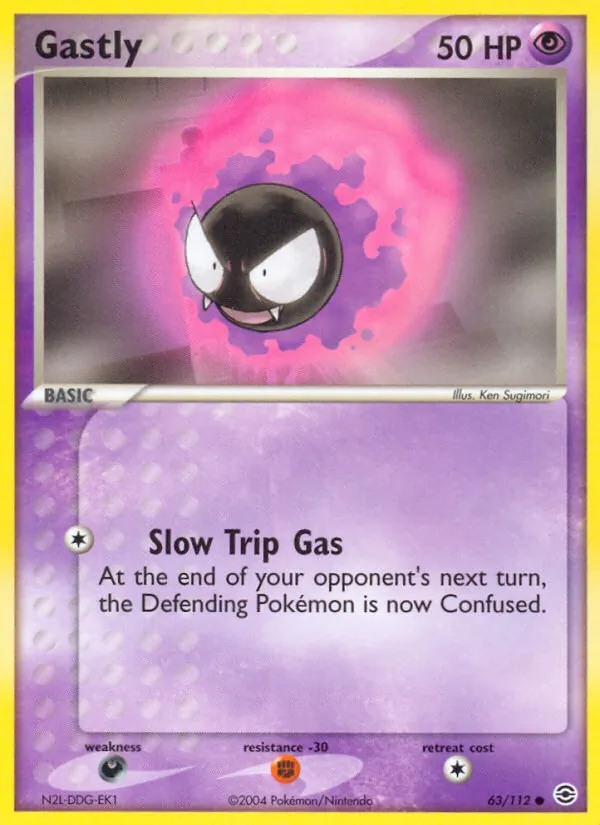Gastly, normal (ex6-63)
