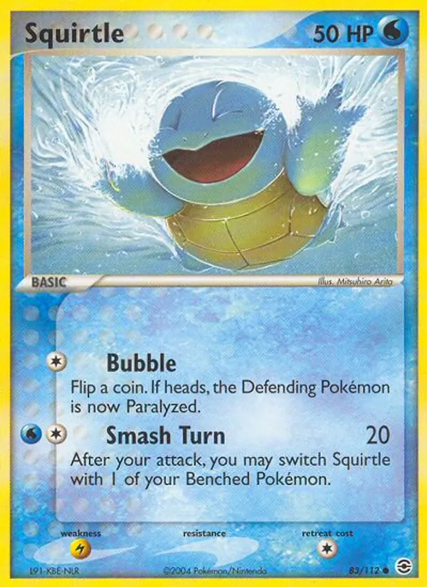 Squirtle, normal (ex6-83)