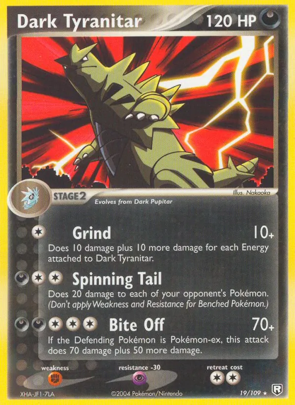 Dark Tyranitar, normal (ex7-19)