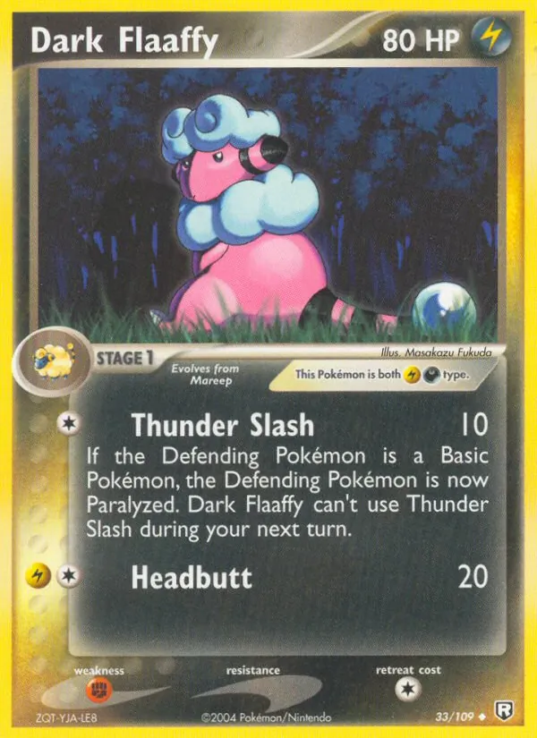 Dark Flaaffy, normal (ex7-33)