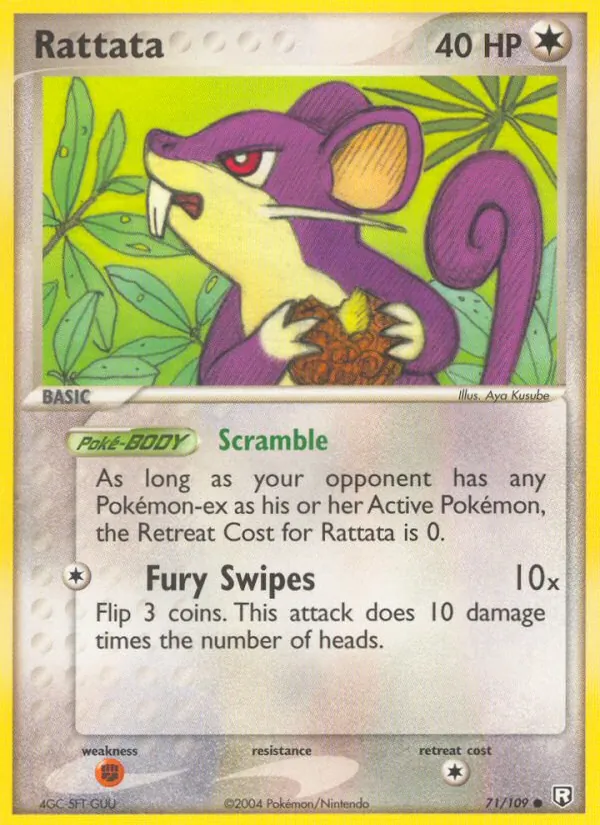 Rattata, normal (ex7-71)