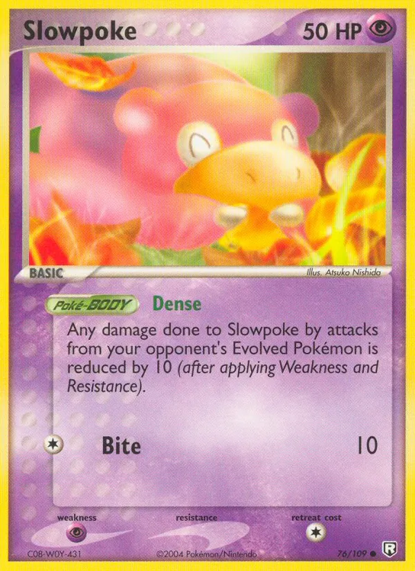 Slowpoke, normal (ex7-76)