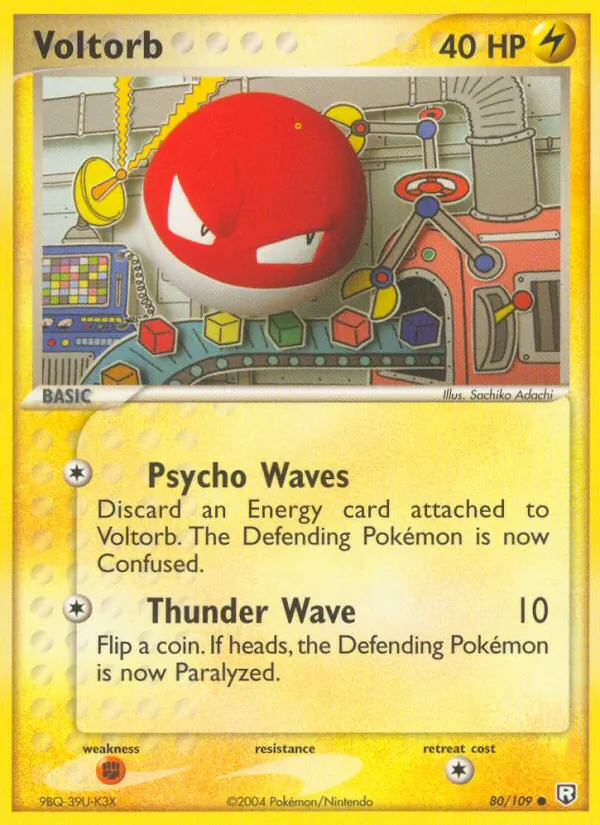 Voltorb, normal (ex7-80)