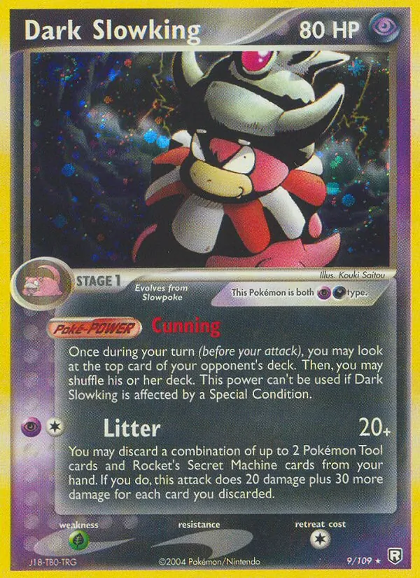 Dark Slowking, holofoil (ex7-9_h)