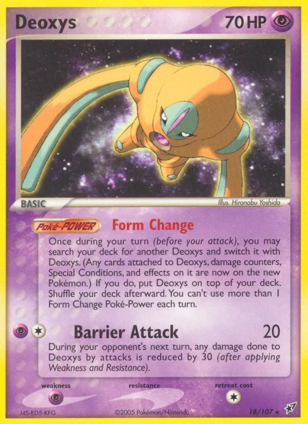 Deoxys, reverse holofoil (ex8-18_rh)