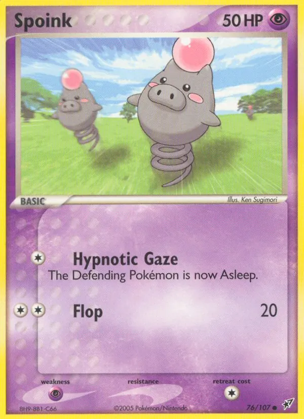 Spoink, normal (ex8-76)