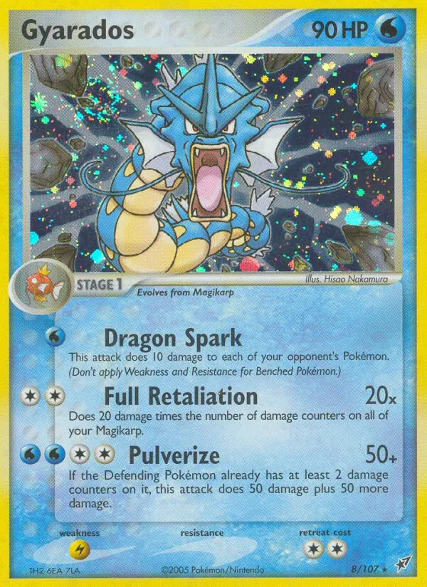 Gyarados, holofoil (ex8-8_h)