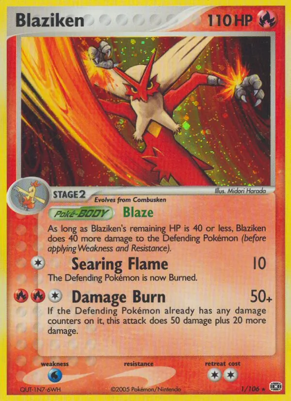 Blaziken, normal (ex9-1)