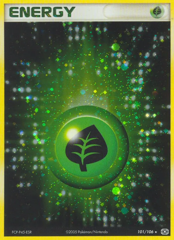 Grass Energy, holofoil (ex9-101_h)