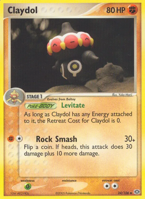 Claydol, reverse holofoil (ex9-24_rh)
