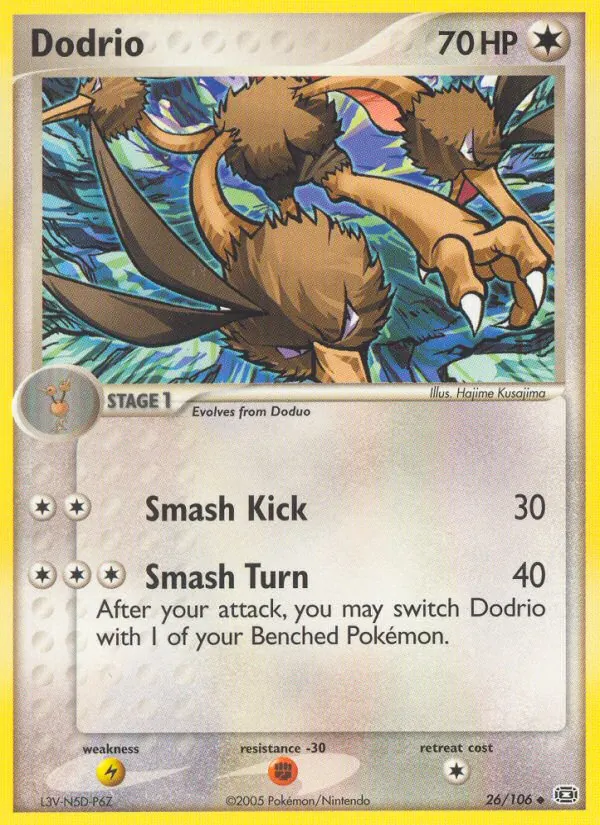 Dodrio, reverse holofoil (ex9-26_rh)