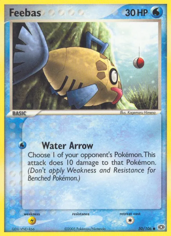 Feebas, normal (ex9-50)