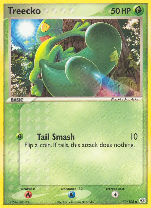 Treecko, normal (ex9-70)