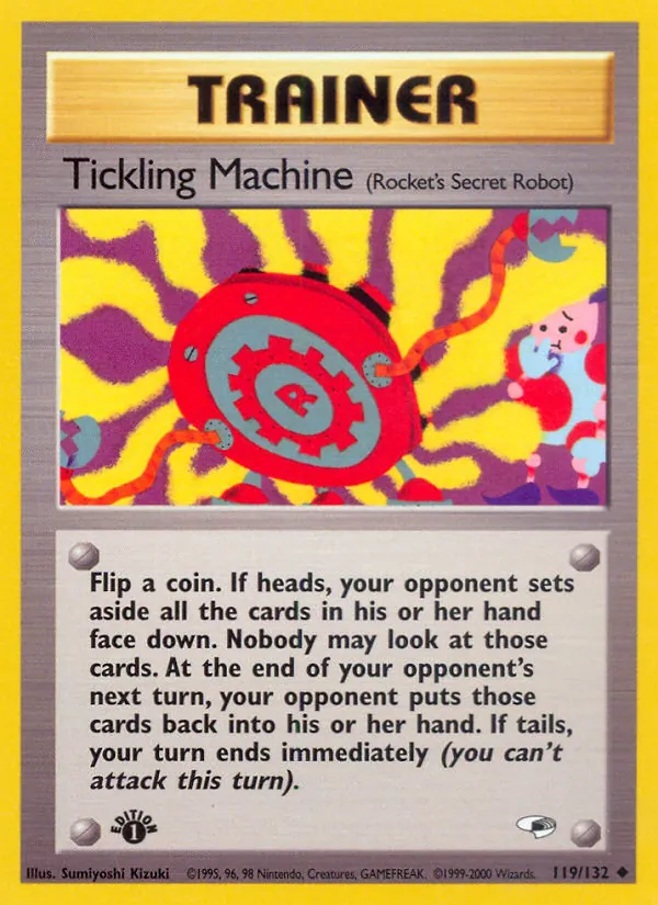 Tickling Machine, first edition (gym1-119_1e)