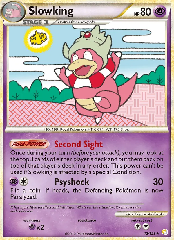 Slowking, holofoil (hgss1-12_h)