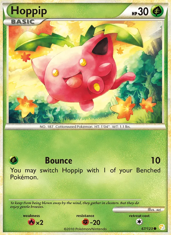 Hoppip, normal (hgss1-67)