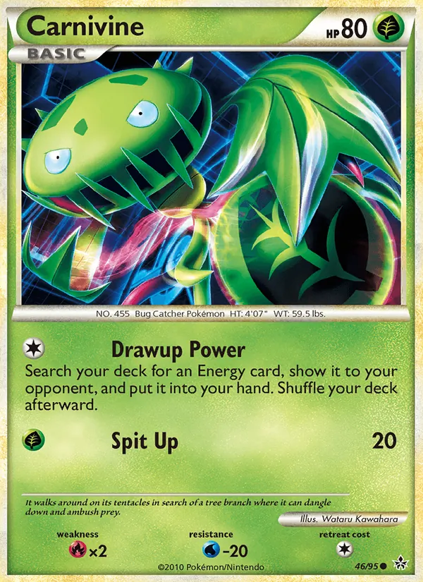 Carnivine, normal (hgss2-46)
