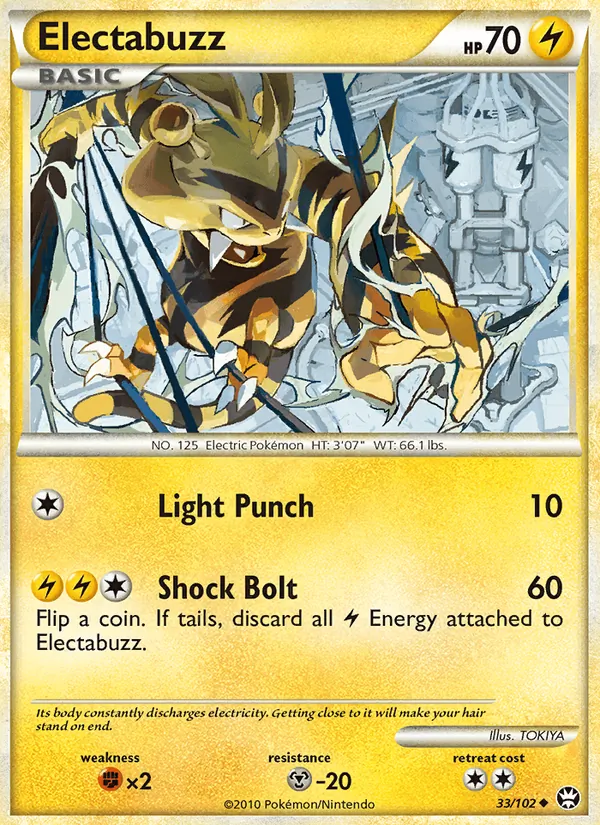 Electabuzz, normal (hgss4-33)