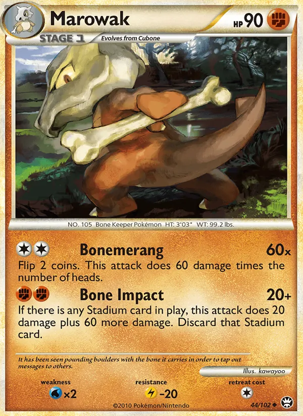 Marowak, normal (hgss4-44)