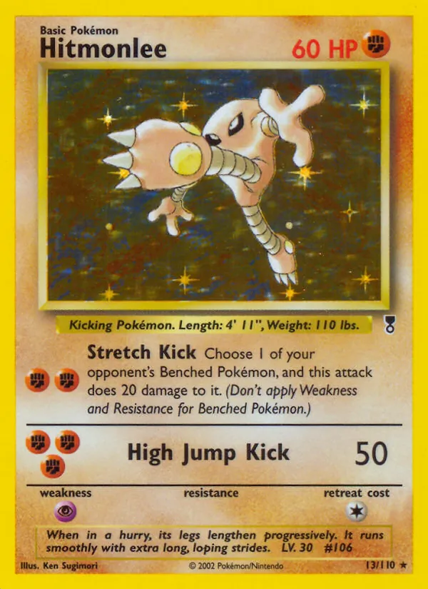 Hitmonlee, holofoil (lc-13_h)