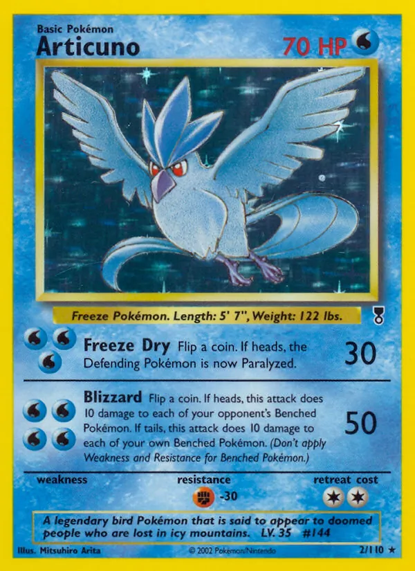 Articuno, holofoil (lc-2_h)