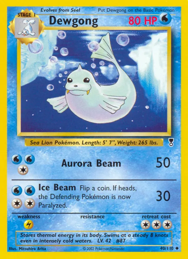 Dewgong, normal (lc-40)