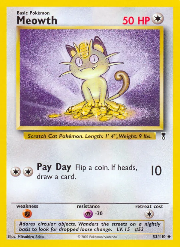 Meowth, normal (lc-53)