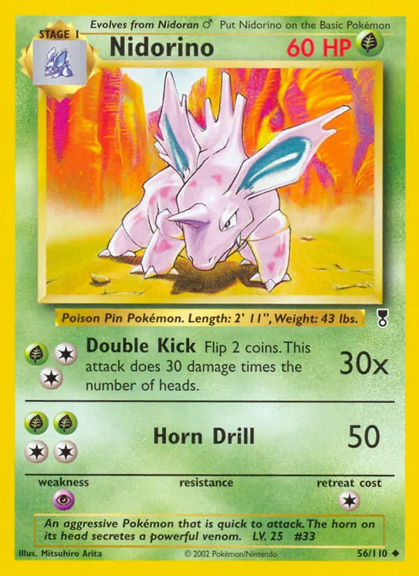 Nidorino, normal (lc-56)