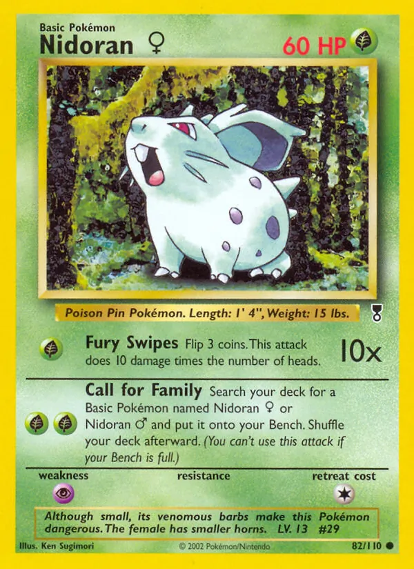 Nidoran ♀, normal (lc-82)