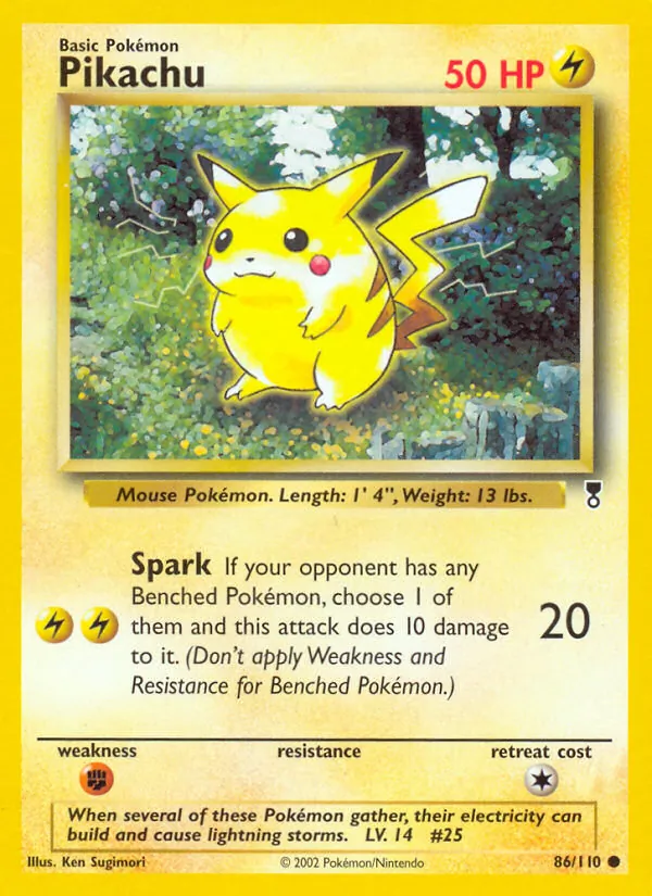 Pikachu, normal (lc-86)