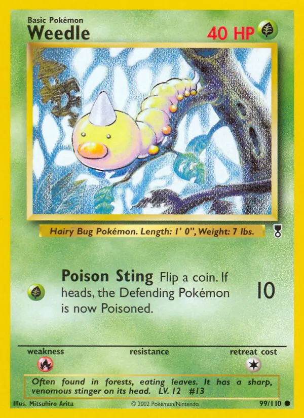 Weedle, normal (lc-99)