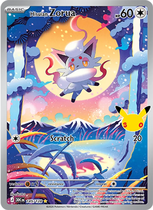 Hisuian Zorua, normal (30th-145)