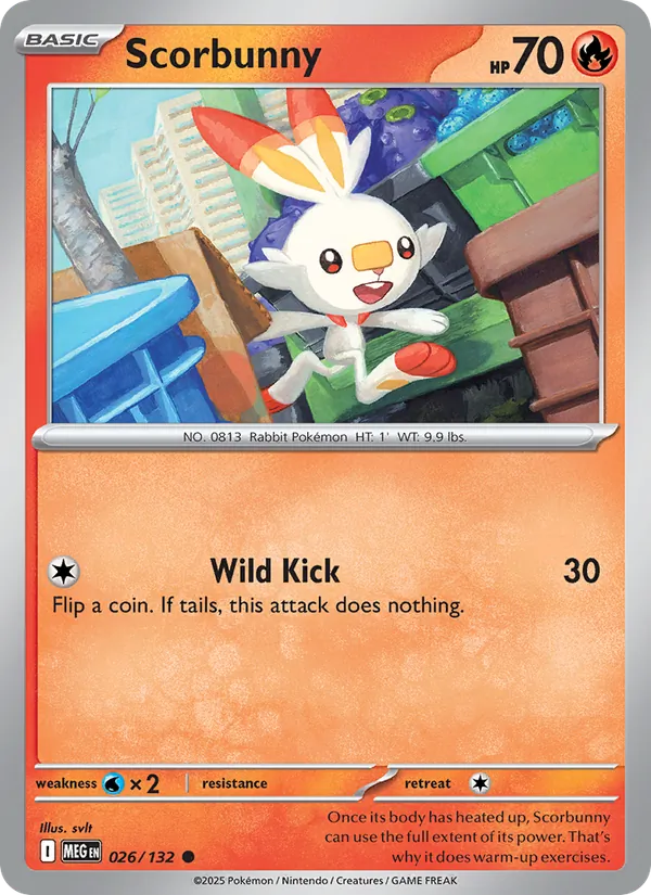 Scorbunny, normal (me01-026)