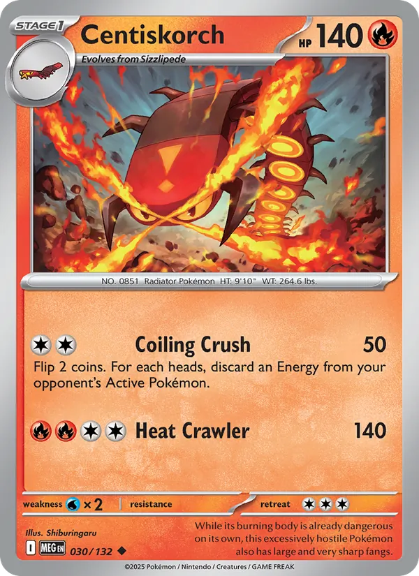 Centiskorch, normal (me01-030)