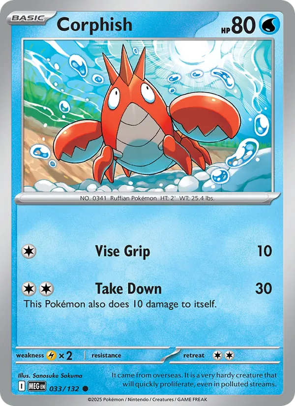 Corphish, normal (me01-033)