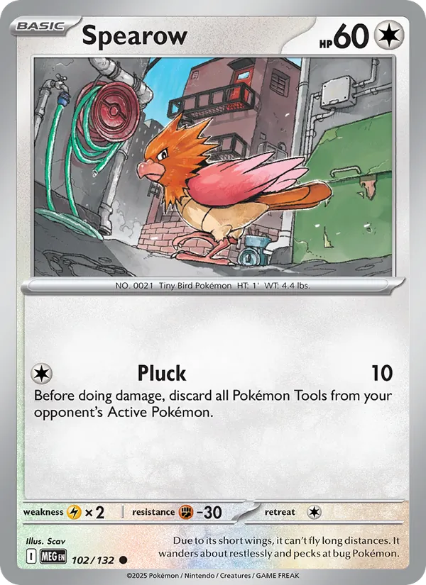 Spearow, normal (me01-102)