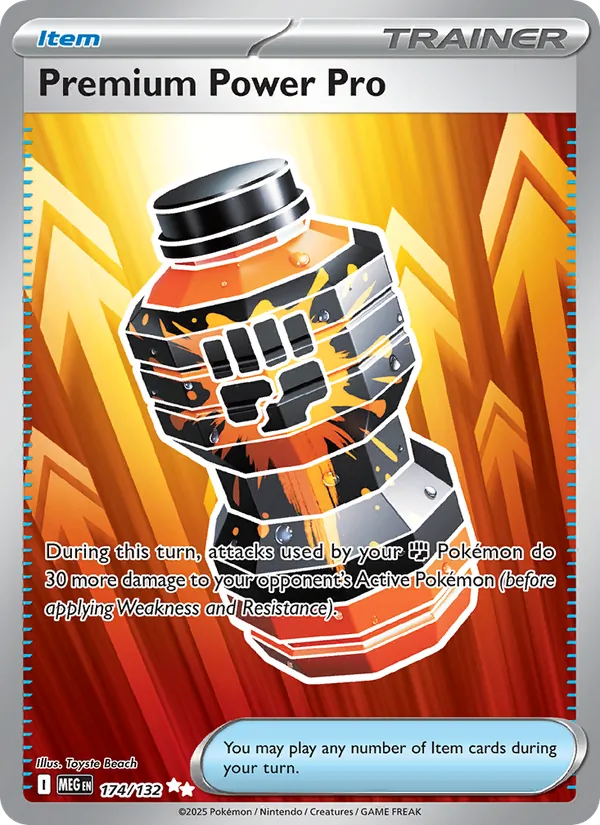 Premium Power Pro, holofoil (me01-174_h)