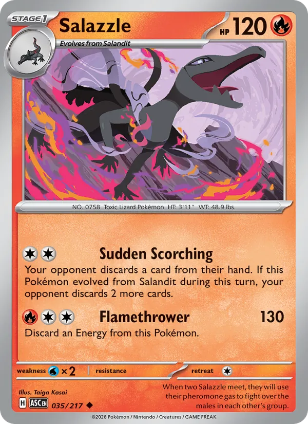 Salazzle, normal (me02.5-035)